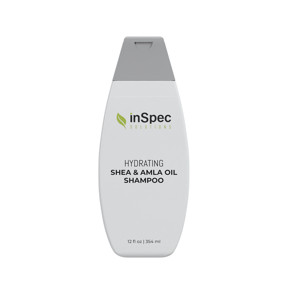 Hydrating Shea & Amla Oil Shampoo illustrative concept packaging