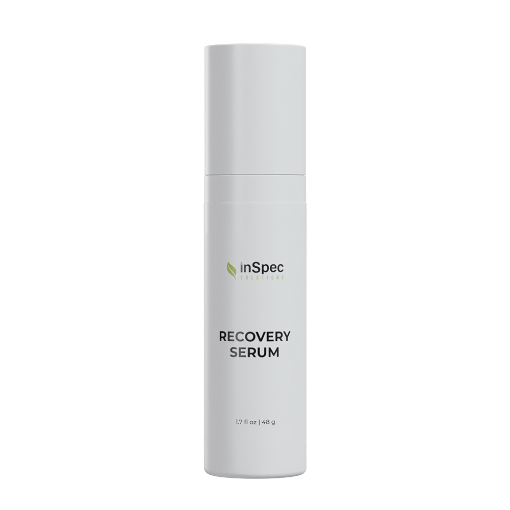 Redness Recovery Serum illustrative concept packaging