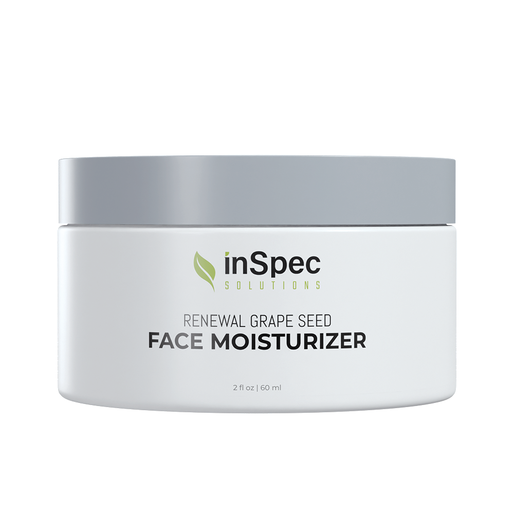 Renewal Grape Seed Face Moisturizer illustrative concept packaging