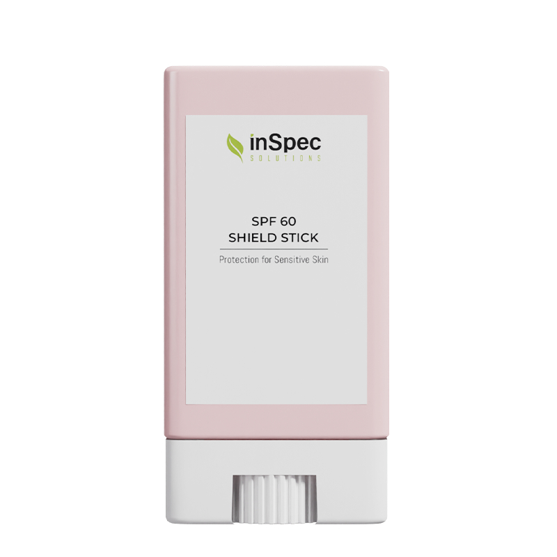 SPF 60+ Shield Stick Protection for Sensitive Skin concept packaging