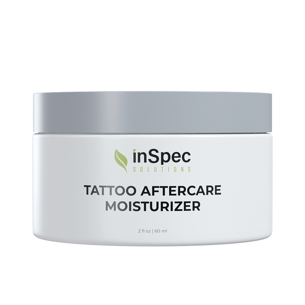 Tattoo Aftercare Hydration Moisturizer illustrative concept packaging