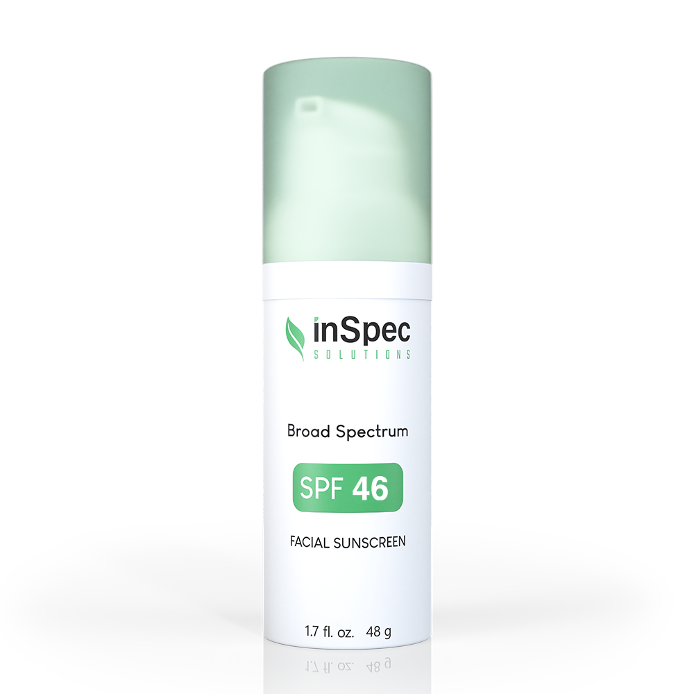 Vitamin C SPF 46 Mineral-Blend Sunscreen illustrative concept packaging